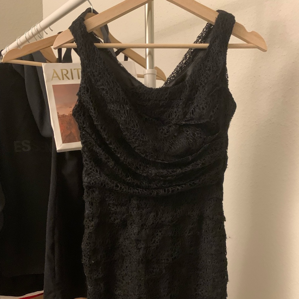 Sexy black dress